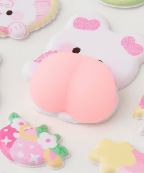 Lovetoxic / ラブトキシック ステーショナリー | アニマルお尻シール | 詳細2