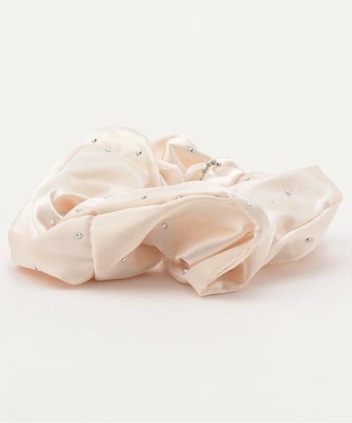 Lovetoxic / ラブトキシック ヘアゴム・シュシュ | ストーンつきサテンシュシュ | 詳細2