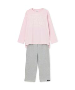 Lovetoxic / ラブトキシック ルームウェア | 【ルームウェア/パジャマ】発砲プリント長袖セットアップ