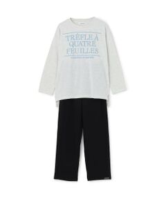 Lovetoxic / ラブトキシック ルームウェア | 【ルームウェア/パジャマ】発砲プリント長袖セットアップ