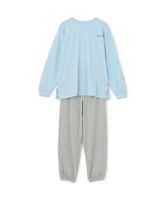 Lovetoxic / ラブトキシック ルームウェア | 【ルームウェア/パジャマ】サガラ刺しゅうプリント長袖セットアップ