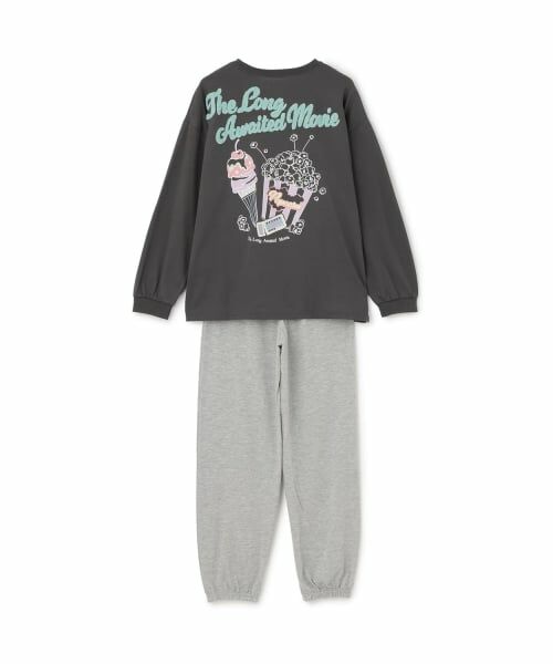 Lovetoxic / ラブトキシック ルームウェア | 【ルームウェア/パジャマ】サガラ刺しゅうプリント長袖セットアップ | 詳細1