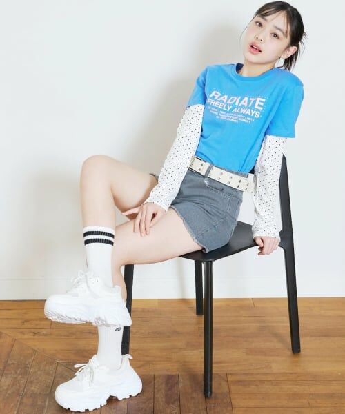 Lovetoxic / ラブトキシック ショート・ハーフ・半端丈パンツ | 【7day】裾フリンジショートパンツ | 詳細10