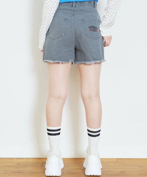 Lovetoxic / ラブトキシック ショート・ハーフ・半端丈パンツ | 【7day】裾フリンジショートパンツ | 詳細11