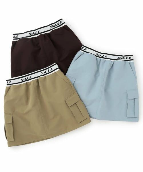 Lovetoxic / ラブトキシック ショート・ハーフ・半端丈パンツ | 【7days】ウエストロゴカーゴスカパン | 詳細8