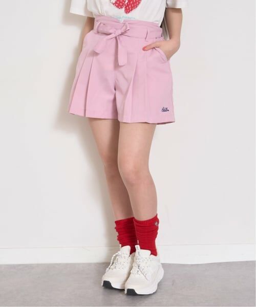 Lovetoxic / ラブトキシック ショート・ハーフ・半端丈パンツ | 【7days】リボン付キュロットスカート | 詳細1