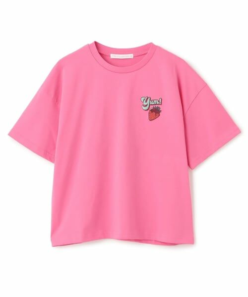 Lovetoxic / ラブトキシック Tシャツ | 【7days】パンケーキTシャツ（ディープ ピンク）