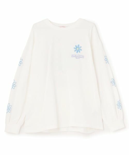 Lovetoxic / ラブトキシック Tシャツ | 【7days】お花アップリケルーズTシャツ | 詳細13