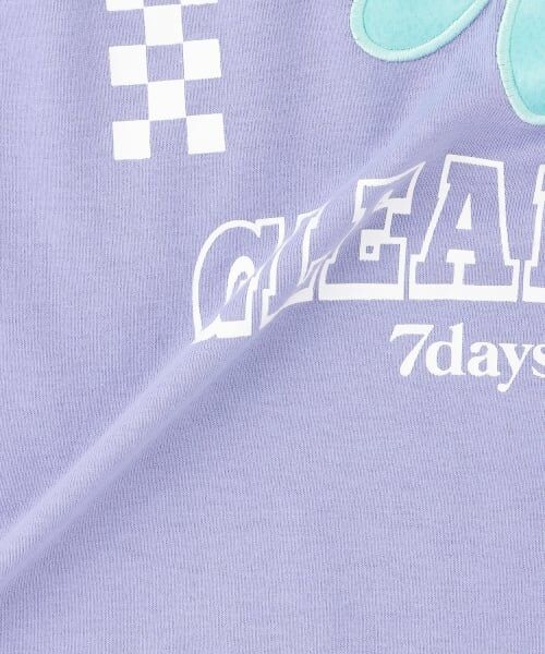 Lovetoxic / ラブトキシック Tシャツ | 【7days】お花アップリケルーズTシャツ | 詳細20