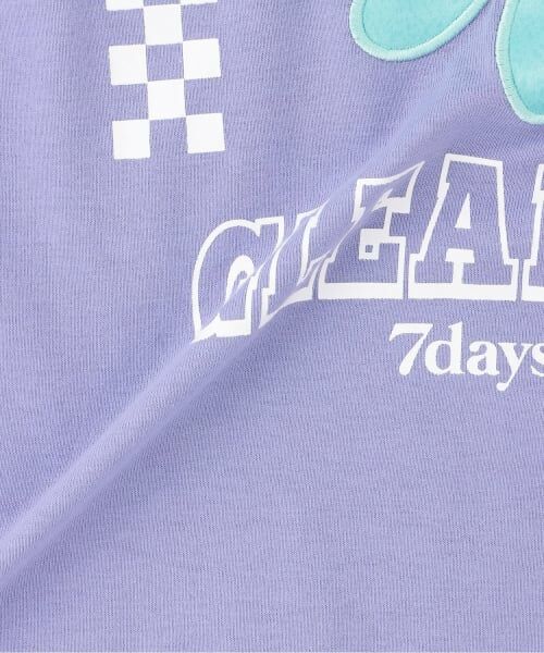 Lovetoxic / ラブトキシック Tシャツ | 【7days】お花アップリケルーズTシャツ | 詳細5