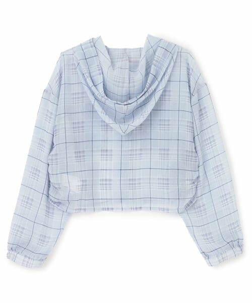 Lovetoxic / ラブトキシック パーカー | 【7days】シアーチェックシャツパーカー | 詳細1