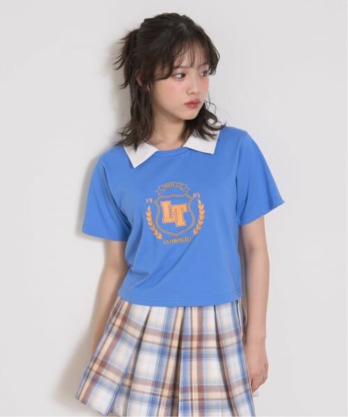 Lovetoxic / ラブトキシック Tシャツ | 【7days】衿つきクロップTシャツ | 詳細5