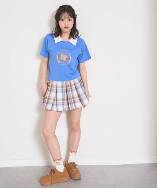 Lovetoxic / ラブトキシック Tシャツ | 【7days】衿つきクロップTシャツ | 詳細7