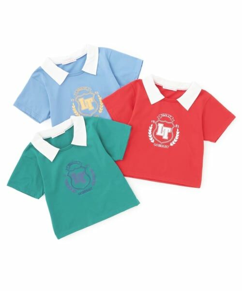 Lovetoxic / ラブトキシック Tシャツ | 【7days】衿つきクロップTシャツ | 詳細8