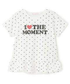 Lovetoxic / ラブトキシック Tシャツ | 【7days】ドット裾フリルTシャツ