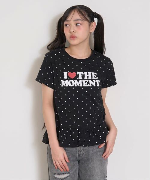 Lovetoxic / ラブトキシック Tシャツ | 【7days】ドット裾フリルTシャツ | 詳細2