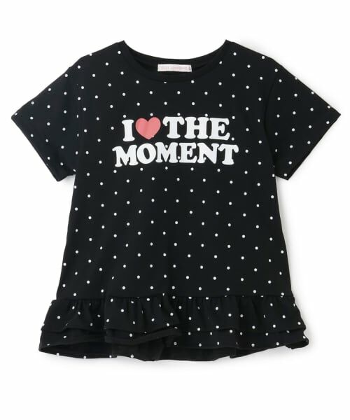 Lovetoxic / ラブトキシック Tシャツ | 【7days】ドット裾フリルTシャツ | 詳細5