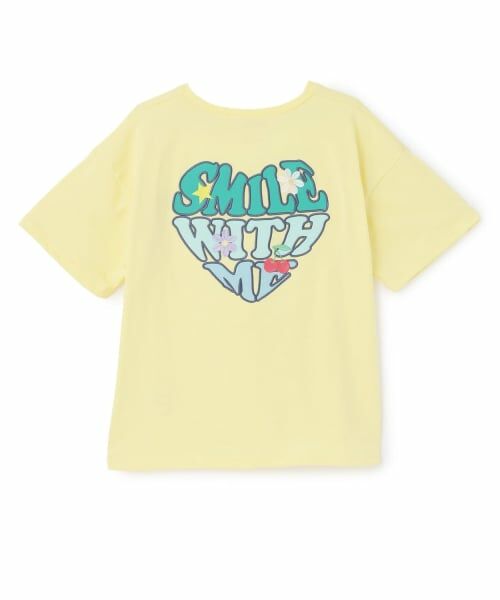 Lovetoxic / ラブトキシック Tシャツ | 【7days】ハートアップリケTシャツ | 詳細1