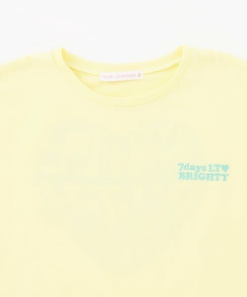Lovetoxic / ラブトキシック Tシャツ | 【7days】ハートアップリケTシャツ | 詳細14