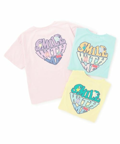 Lovetoxic / ラブトキシック Tシャツ | 【7days】ハートアップリケTシャツ | 詳細9