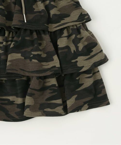 Lovetoxic / ラブトキシック ミニ・ひざ丈スカート | 【LTXC】カモフラティアードカットミニスカート | 詳細3