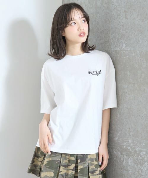 Lovetoxic / ラブトキシック Tシャツ | 【LTXC/綿100%】5分袖グラフィック半袖T | 詳細1