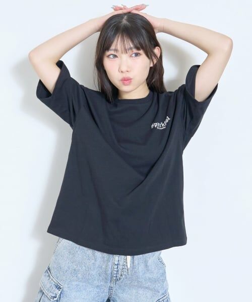 Lovetoxic / ラブトキシック Tシャツ | 【LTXC/綿100%】5分袖グラフィック半袖T | 詳細2