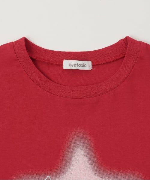 Lovetoxic / ラブトキシック Tシャツ | 【LTXC/綿100%】スターモチーフスプレー半T | 詳細2