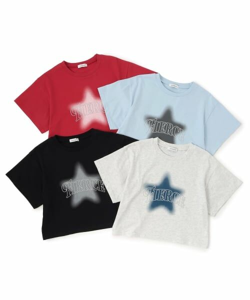 Lovetoxic / ラブトキシック Tシャツ | 【LTXC/綿100%】スターモチーフスプレー半T | 詳細7