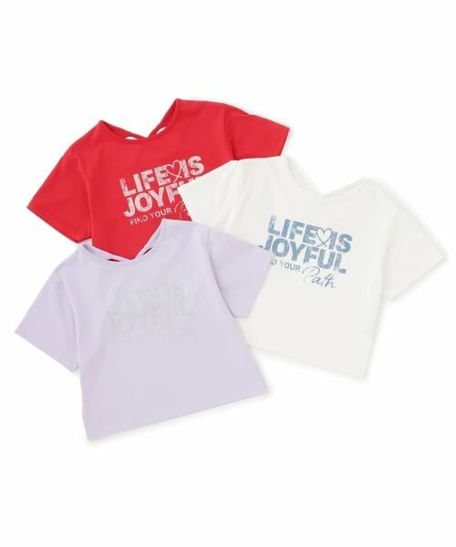 Lovetoxic / ラブトキシック Tシャツ | 【LTXC/マルチ機能】バッククロスハートちび半T | 詳細10