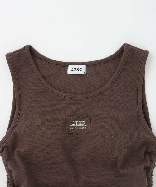 Lovetoxic / ラブトキシック キャミソール・チューブトップ | 【LTXC/抗菌防臭】\nカップつきサイドドロストタンク | 詳細2