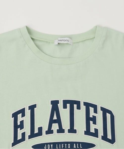 Lovetoxic / ラブトキシック Tシャツ | 【LTXC/綿100%】カレッジアップリロゴ半T | 詳細2