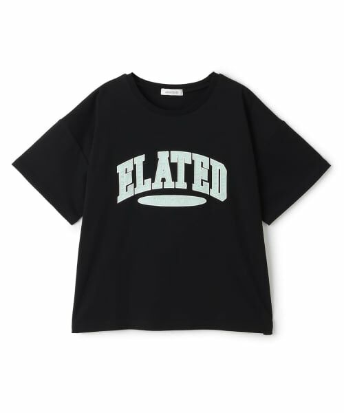 Lovetoxic / ラブトキシック Tシャツ | 【LTXC/綿100%】カレッジアップリロゴ半T（黒）