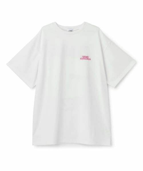 Lovetoxic / ラブトキシック ミニ丈・ひざ丈ワンピース | 【LTXC/マルチ機能】フォトラクガキチュニックTワンピ（オフ ホワイト）