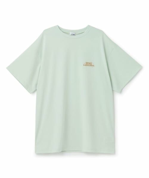 Lovetoxic / ラブトキシック ミニ丈・ひざ丈ワンピース | 【LTXC/マルチ機能】フォトラクガキチュニックTワンピ（ライト グリーン）