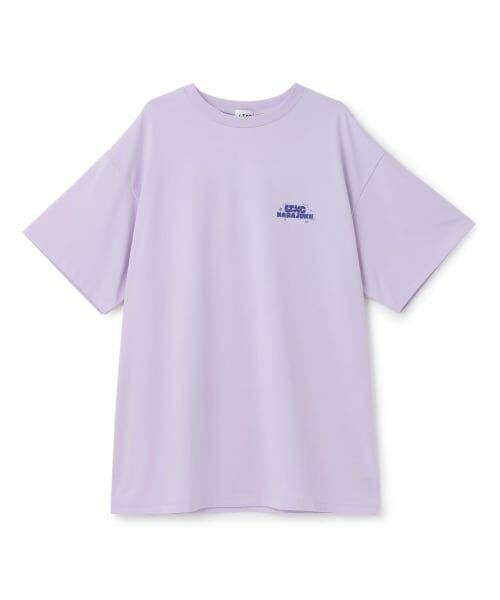 Lovetoxic / ラブトキシック ミニ丈・ひざ丈ワンピース | 【LTXC/マルチ機能】フォトラクガキチュニックTワンピ（ラベンダー）