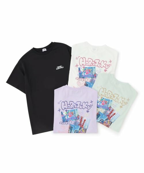 Lovetoxic / ラブトキシック ミニ丈・ひざ丈ワンピース | 【LTXC/マルチ機能】フォトラクガキチュニックTワンピ | 詳細6