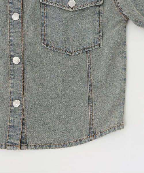 Lovetoxic / ラブトキシック シャツ・ブラウス | 【LTXC/接触冷感】デニムシャツセットアップ | 詳細5