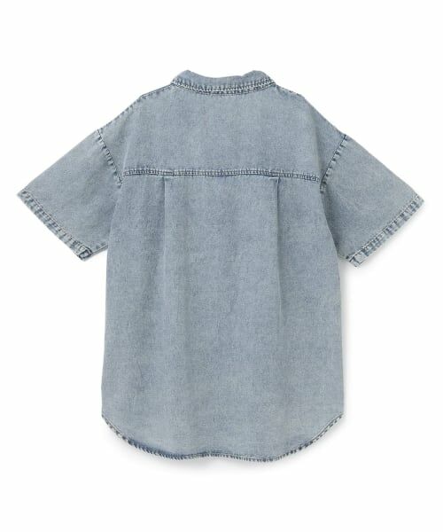 Lovetoxic / ラブトキシック Tシャツ | 【LTXC/接触冷感】デニムルーズチュニックシャツワンピ | 詳細1