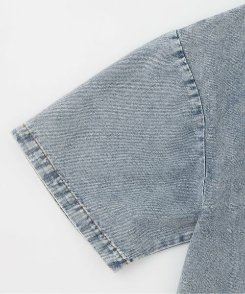 Lovetoxic / ラブトキシック Tシャツ | 【LTXC/接触冷感】デニムルーズチュニックシャツワンピ | 詳細3