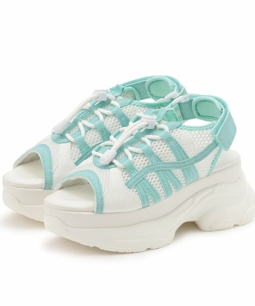 Lovetoxic / ラブトキシック サンダル | 【LTXC】ドローコード厚底サンダル（マルチ）