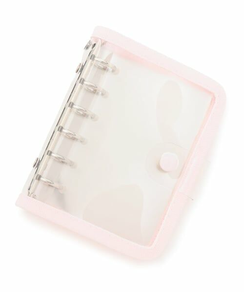 Lovetoxic / ラブトキシック ステーショナリー | パイピングカラーシールバインダー（ピンク）