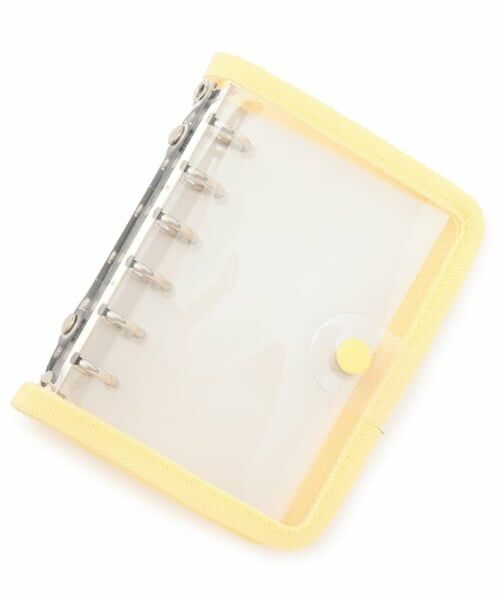 Lovetoxic / ラブトキシック ステーショナリー | パイピングカラーシールバインダー（黄）