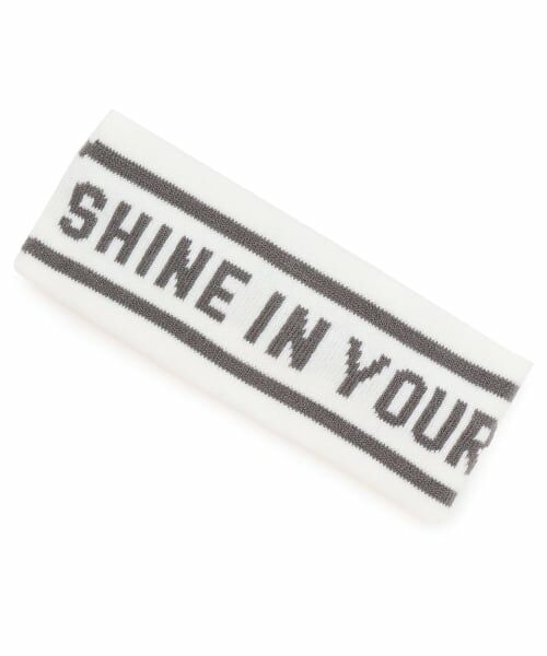 Lovetoxic / ラブトキシック カチューシャ・カチューム・その他 | 【LTXC】ジャガードロゴヘアバンド（オフ ホワイト）