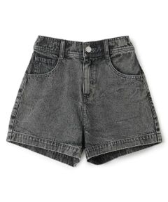 Lovetoxic / ラブトキシック ショート・ハーフ・半端丈パンツ | エンボスロコデニムﾞショートパンツ