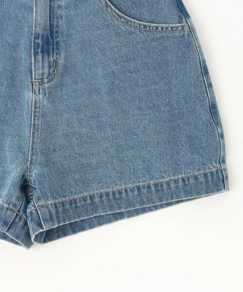 Lovetoxic / ラブトキシック ショート・ハーフ・半端丈パンツ | エンボスロゴデニムショートパンツ | 詳細14