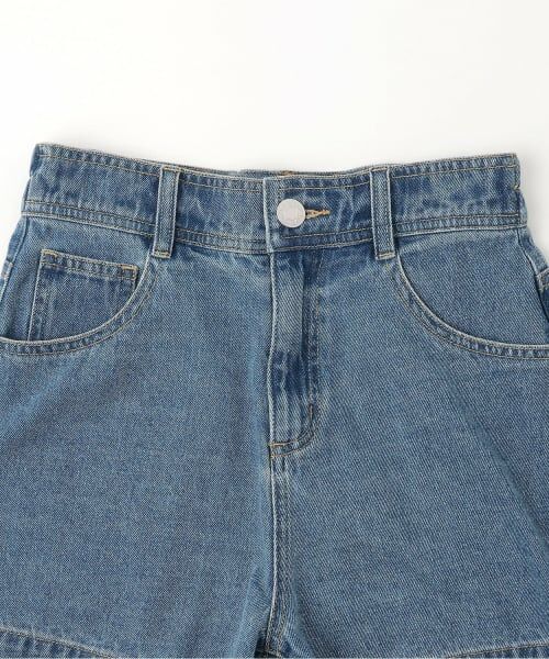 Lovetoxic / ラブトキシック ショート・ハーフ・半端丈パンツ | エンボスロコデニムﾞショートパンツ | 詳細2