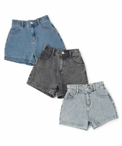 Lovetoxic / ラブトキシック ショート・ハーフ・半端丈パンツ | エンボスロコデニムﾞショートパンツ | 詳細9