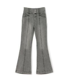 Lovetoxic / ラブトキシック その他パンツ | 【接触冷感】スタイルアップフレアデニムパンツ