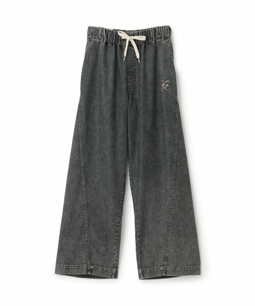 Lovetoxic / ラブトキシック その他パンツ | 【接触冷感】サマ見えイージープルオンパンツ（グレー）